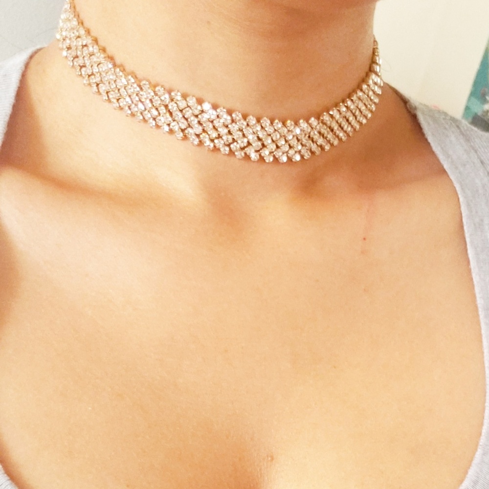 💎 3x$20 Diamond Choker Necklace💎 NWOT